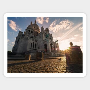 Sacre Coeur at Sunrise Sticker